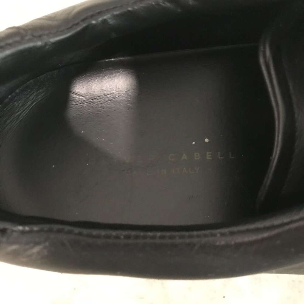 Oliver Cabell Shoes Mens Size EU 45 US 12 Black Leather Made in Italy Sneakers - Picture 7 of 10